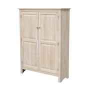 International Concepts Double Jelly Cupboard, 51"H, Unfinished CU-167